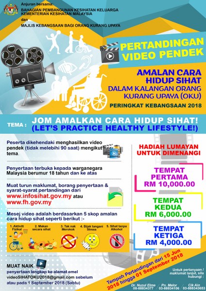 Pertandingan Video Pendek 2018 424x600
